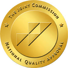 Gold quality seal of the Joint Commission.